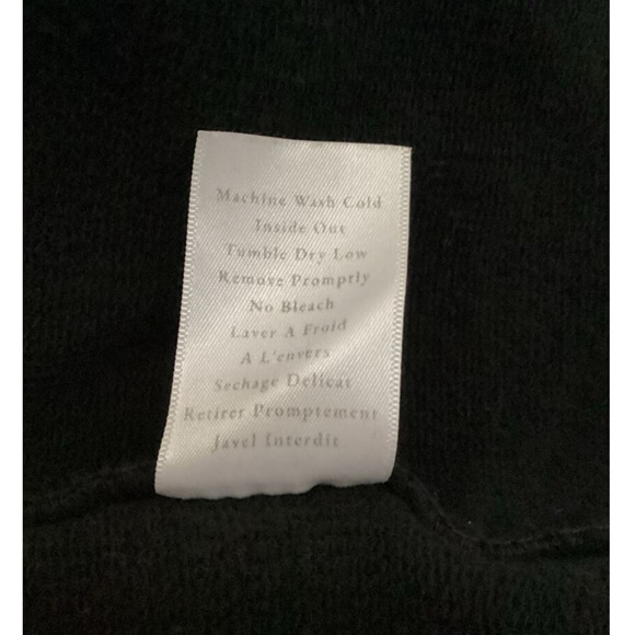 Frank & Eileen Ella The Easiest Dress Black Size Medium / Large Triple Fleece - Picture 12 of 12